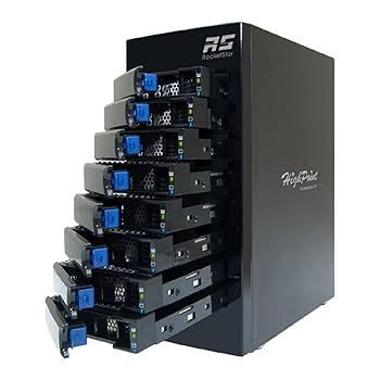 Amazon | HighPoint ストレージ拡張 エンクロージャー 8ベイ